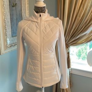 NWOT. White Fila Sport zip front Jacket.